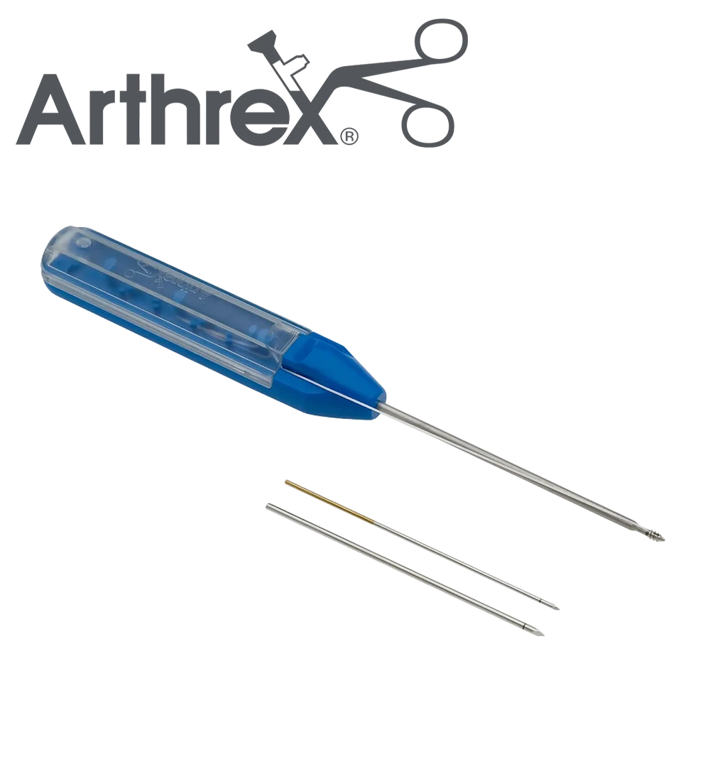 Якорь (анкер) Micro Corkscrew FT, вкручиваемый с нитью 4-0 USP, нерассасывающийся, д. 2.2 мм, длина 4 мм, титан