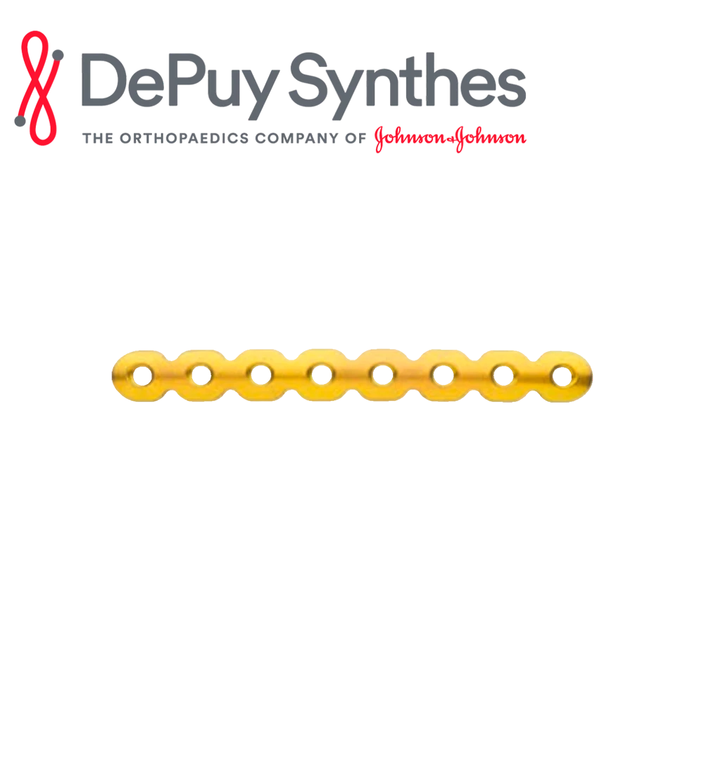 Пластина MatrixRib универсальная, д. 2.9 мм, 8 отверстий, длина 79.4 мм, левая/правая, сплав титана