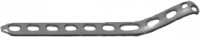 Пластина дистальная медиальная плечевая, левая, 4-6 отверстий, длина 102-128 мм 