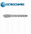 Пластина LCP (с угловой стабильностью), большеберцовая, дистальная, медиальная, д. 3.5/4.5/5.0 мм, 6-8 отверстий, длина 170-206 мм, сплав титана